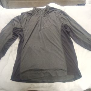 Long sleeve, Reebok, Gray, Athletic shirt. XL.